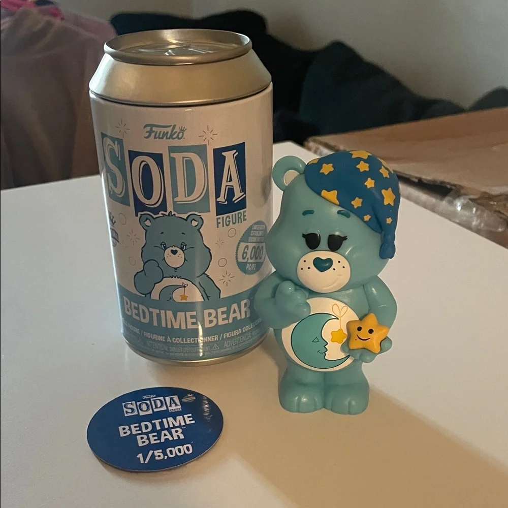 Funko Bedtime Bear Figure with Blue and Yellow Accents LE 1/5000